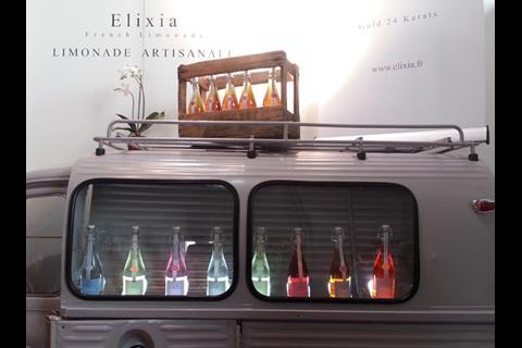 Elixia’s range of artisanal lemonades includes lemon, bilberry and Morello cherry flavours – and a chocolate variant, one of Sial’s selected innovations of 2012